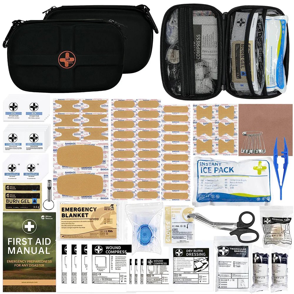RHINO RESCUE EVA Medical First Aid Kit - (FDA CE Approved) - Rhino Global Store