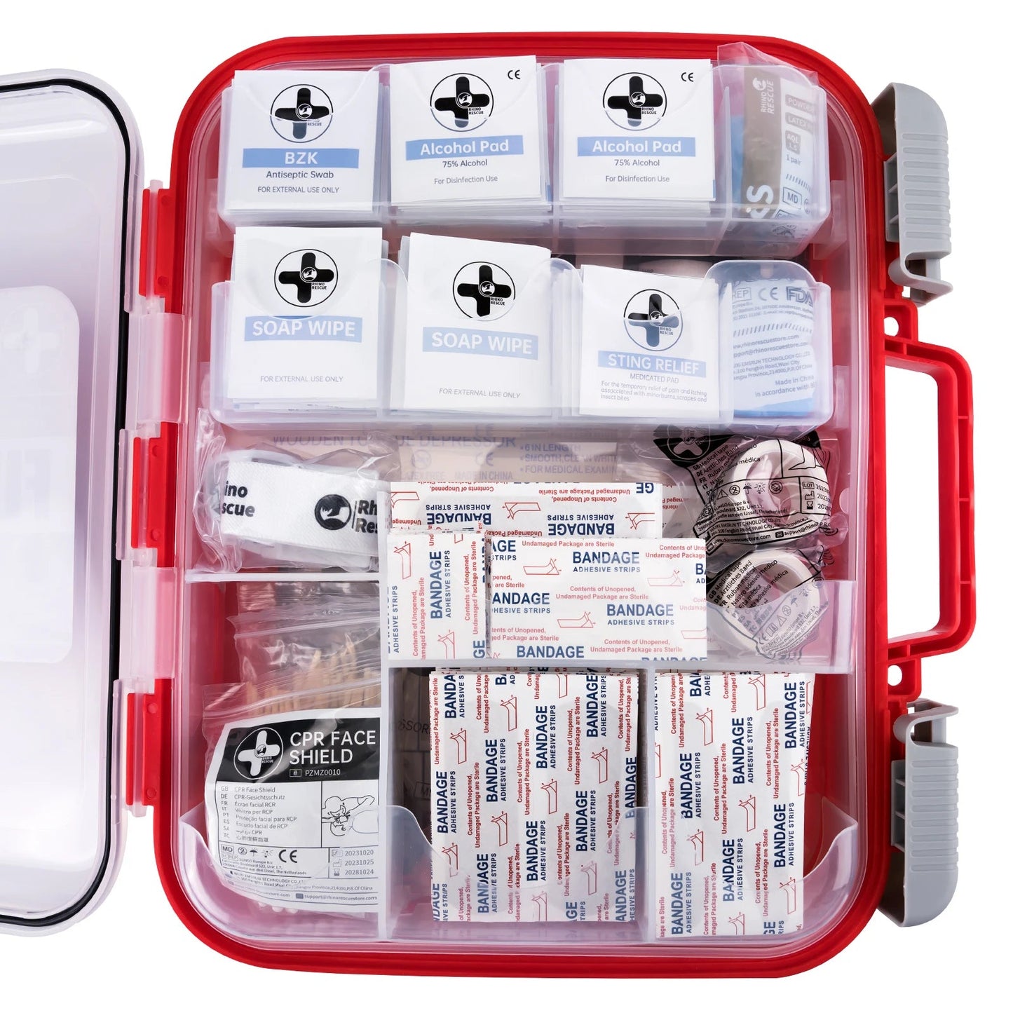 RHINO RESCUE First Aid Kit Hard Case - Rhino Global Store