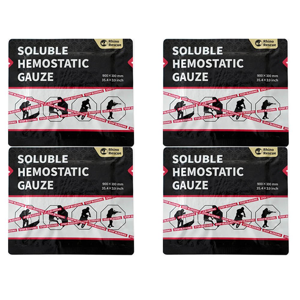 RHINO RESCUE Hemostatic Gauze Z - Fold - Rhino Global Store