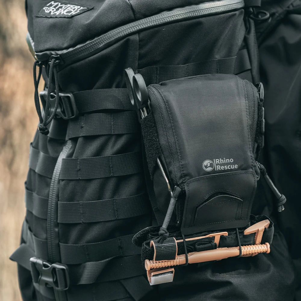 RHINO RESCUE MOLLE Ems First Aid Kit with Tourniquet - (FDA CE Approved) - Rhino Global Store
