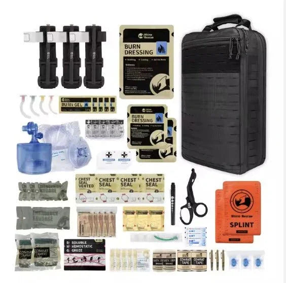 RHINO RESCUE R20 BACKPACK 20L First Aid Kit & Supplies - (FDA CE Approved) - Rhino Global Store