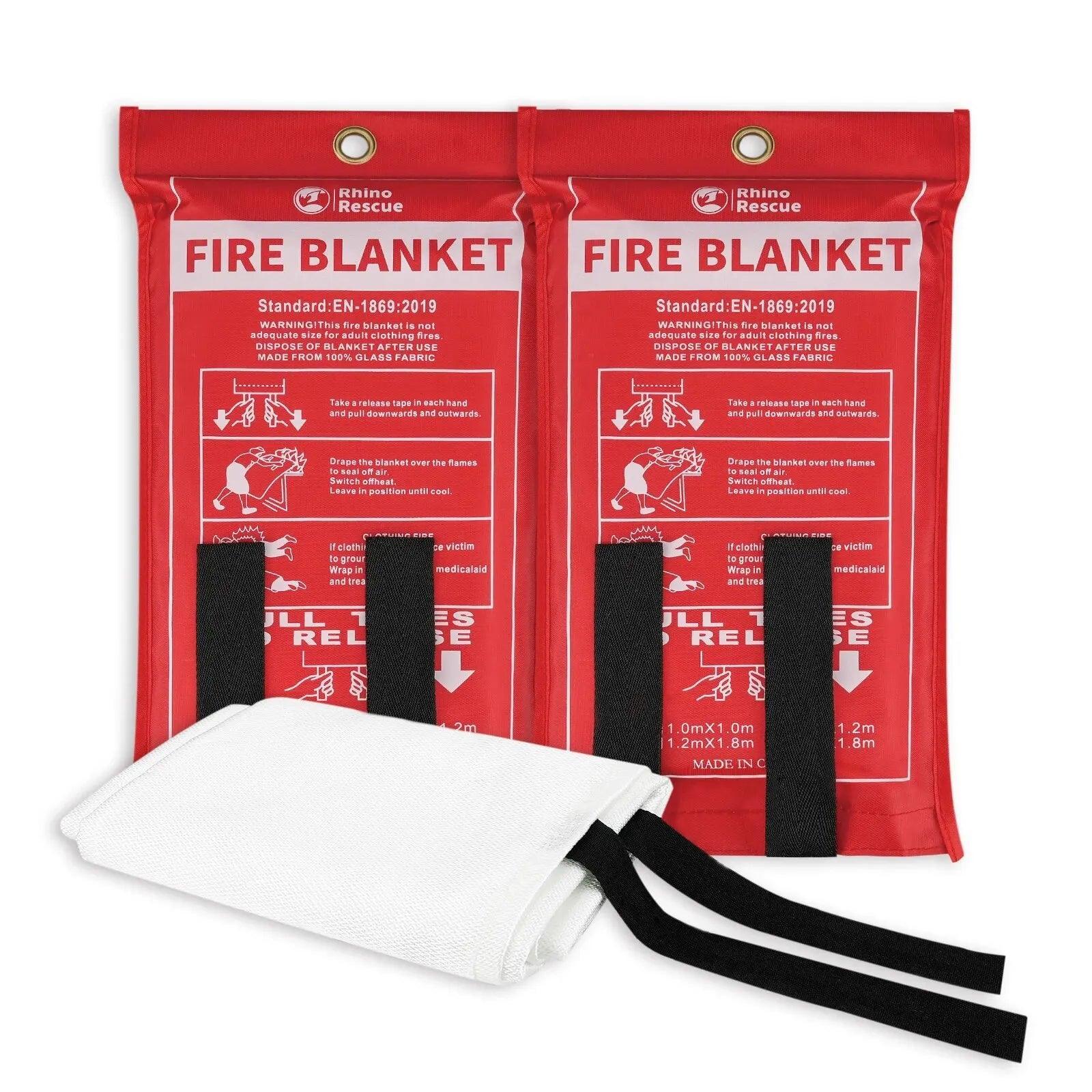 RHINO RESCUE Fire Blanket 1x1m - Rhino Global Store