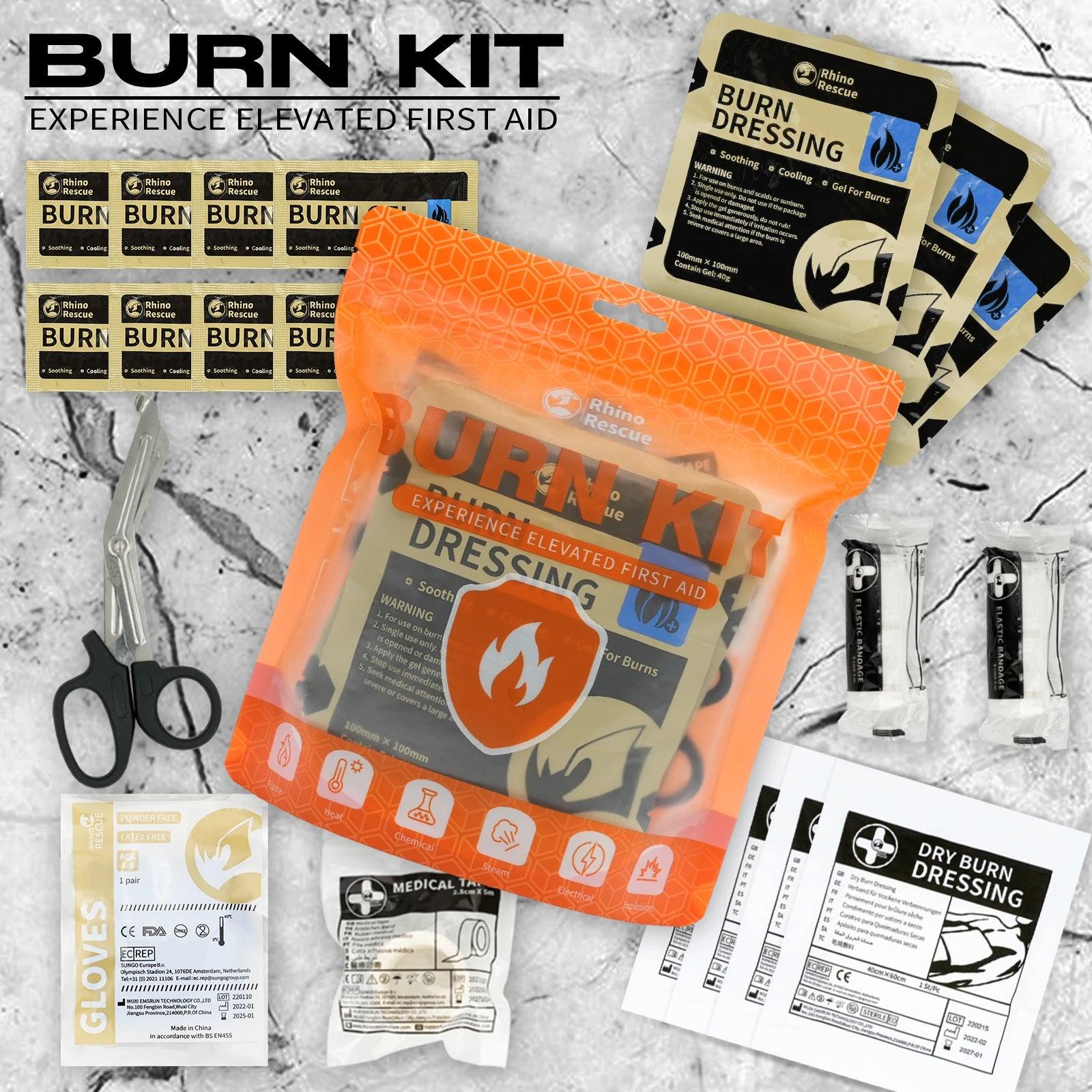 RHINO RESCUE Kit de Quemaduras - RHINO