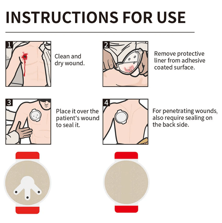 RHINO RESCUE Chest Seal - Rhino Global Store