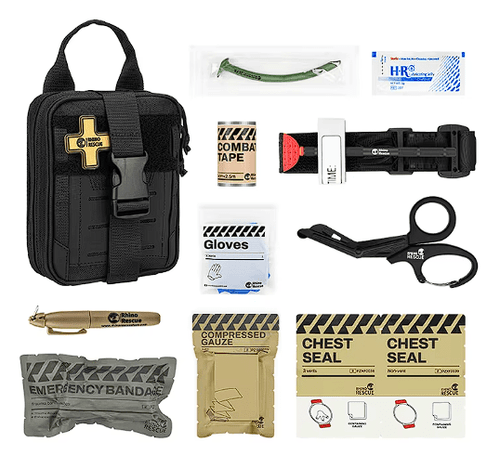 🩹 Rhino Rescue SE MINI IFAK First Aid Kit - Compact First Aid Kit