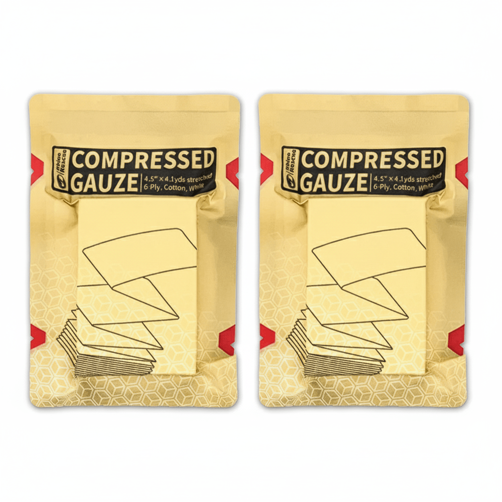 RHINO RESCUE Compressed Gauze - Rhino Global Store