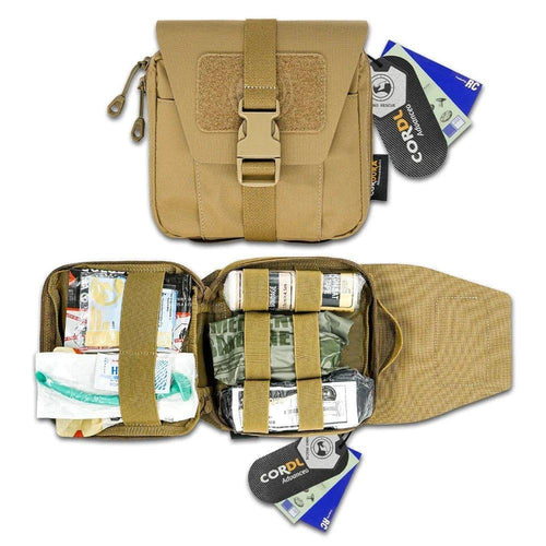 RHINO RESCUE CLC IFAK Cordura Trauma First Aid Kit with Tourniquet