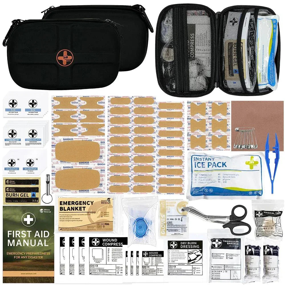RHINO RESCUE EVA Medical First Aid Kit - (FDA CE Approved) - Rhino Global Store