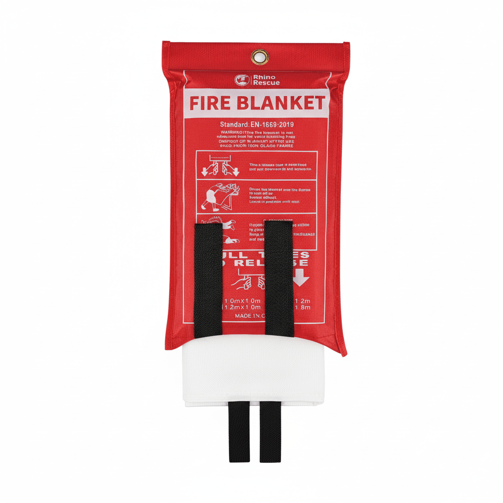RHINO RESCUE Fire Blanket 1x1m - Rhino Global Store