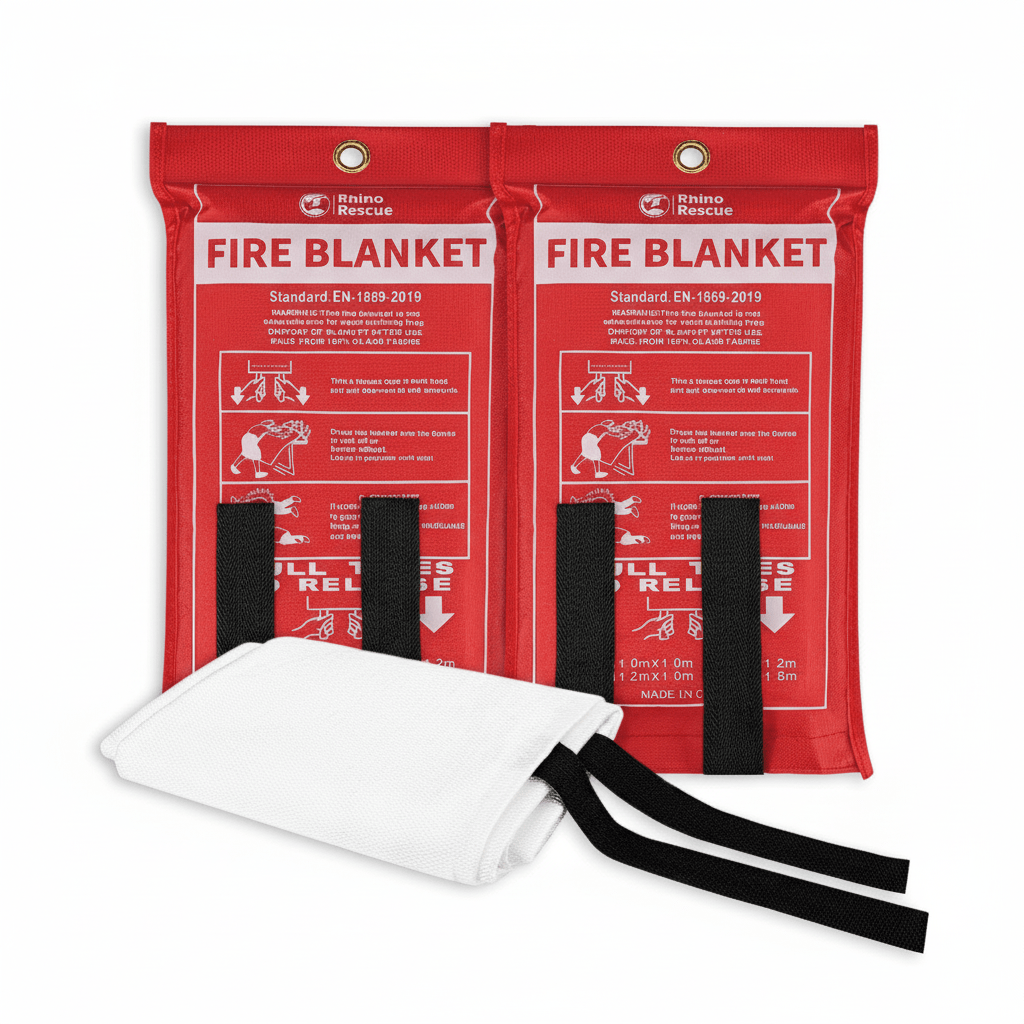 RHINO RESCUE Fire Blanket 1x1m - Rhino Global Store