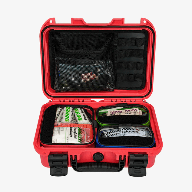 first aid kit fishing tackle box RHINO RESCUE Guard Waterproof First Aid Kit &amp; Supplies Marine Grade –  Rhino Global Store