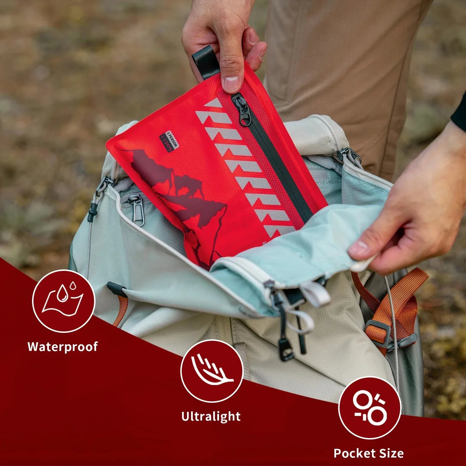 RHINO RESCUE Guard Waterproof Outdoor First Aid Kit - Rhino Global Store