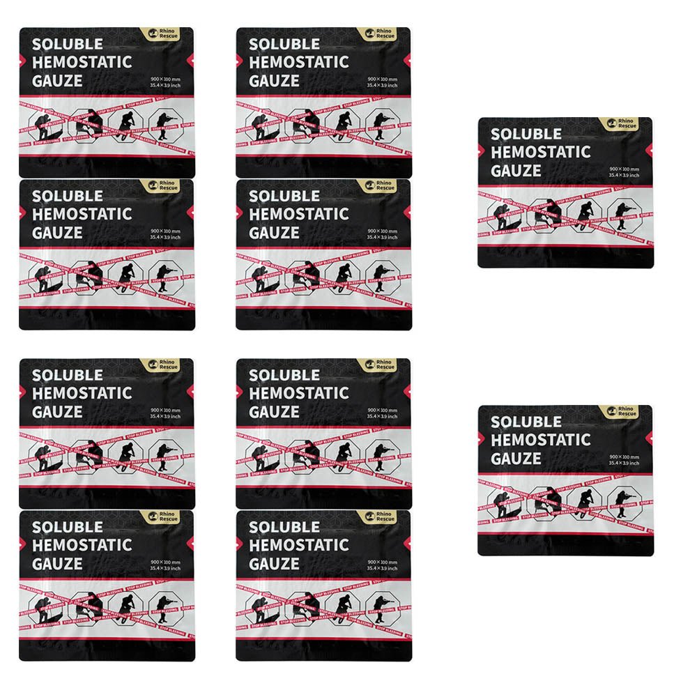 RHINO RESCUE Hemostatic Gauze Z - Fold - Rhino Global Store