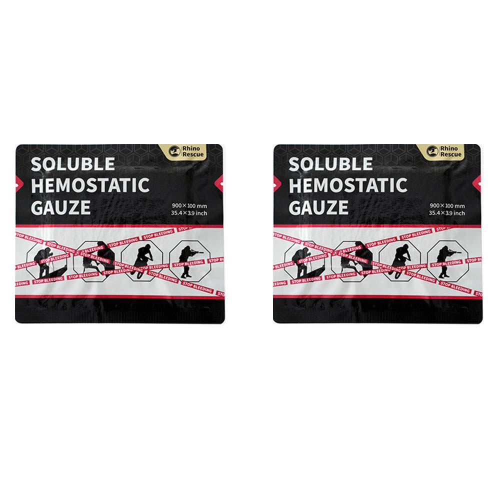 RHINO RESCUE Hemostatic Gauze Z - Fold - Rhino Global Store
