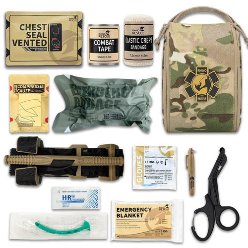 Rhino Rescue IFAK ファーストエイドキット Amazon.com: RHINO RESCUE IFAK Trauma Kit with C-A-T
