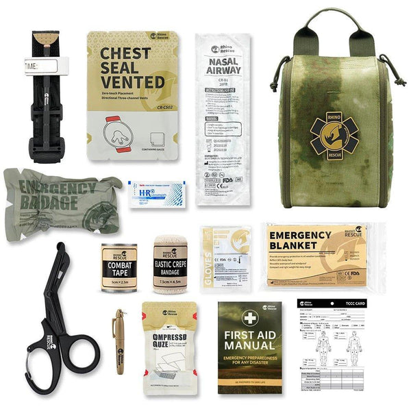 RHINO RESCUE CR-QF002M 米国FDA承認 IFAKキット防災 rhino-rescue-ifak-qf-002mg-