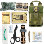 RHINO RESCUE IFAK QF001M First Aid Kit Trauma with Tourniquet - (FDA CE Approved) - Rhino Global Store