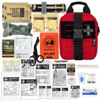RHINO RESCUE SE IFAK- First Aid Kit Trauma Kit Tactical with Tourniquet Molle Pouch - (FDA CE Approved) - Rhino Global Store