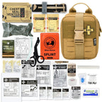 RHINO RESCUE SE IFAK- First Aid Kit Trauma Kit Tactical with Tourniquet Molle Pouch - (FDA CE Approved) - Rhino Global Store