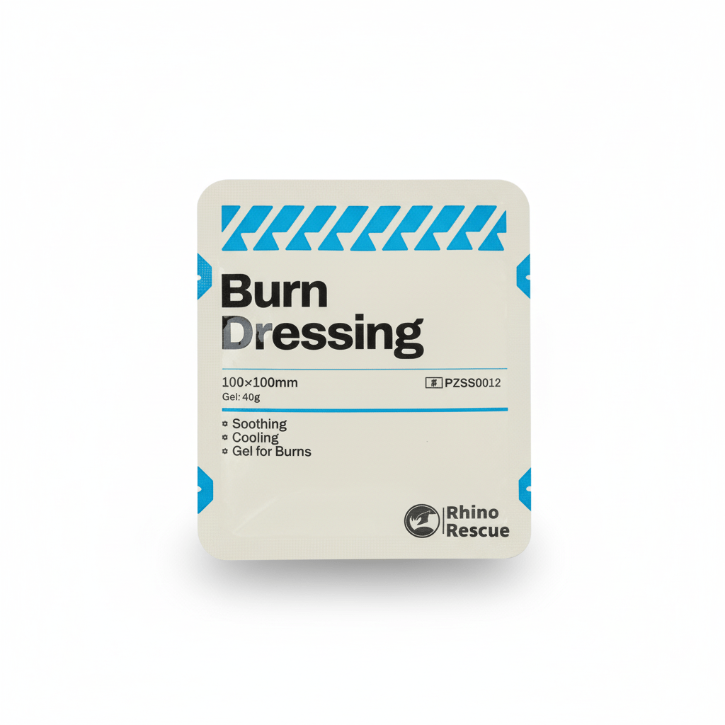 RHINO RESCUE Vendaje para Quemaduras – Burn Dressing Hidrogel - Rhino Global Store