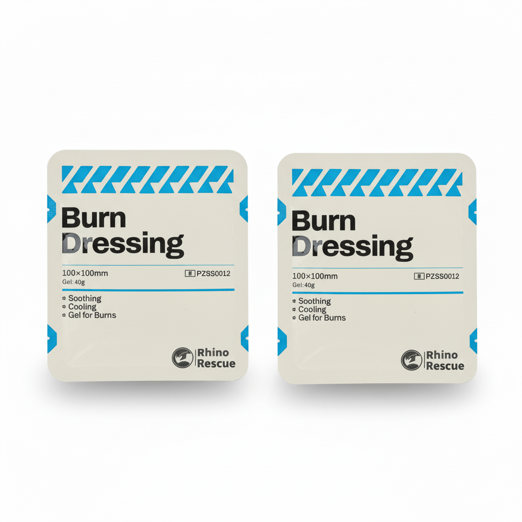 RHINO RESCUE Vendaje para Quemaduras – Burn Dressing Hidrogel - Rhino Global Store