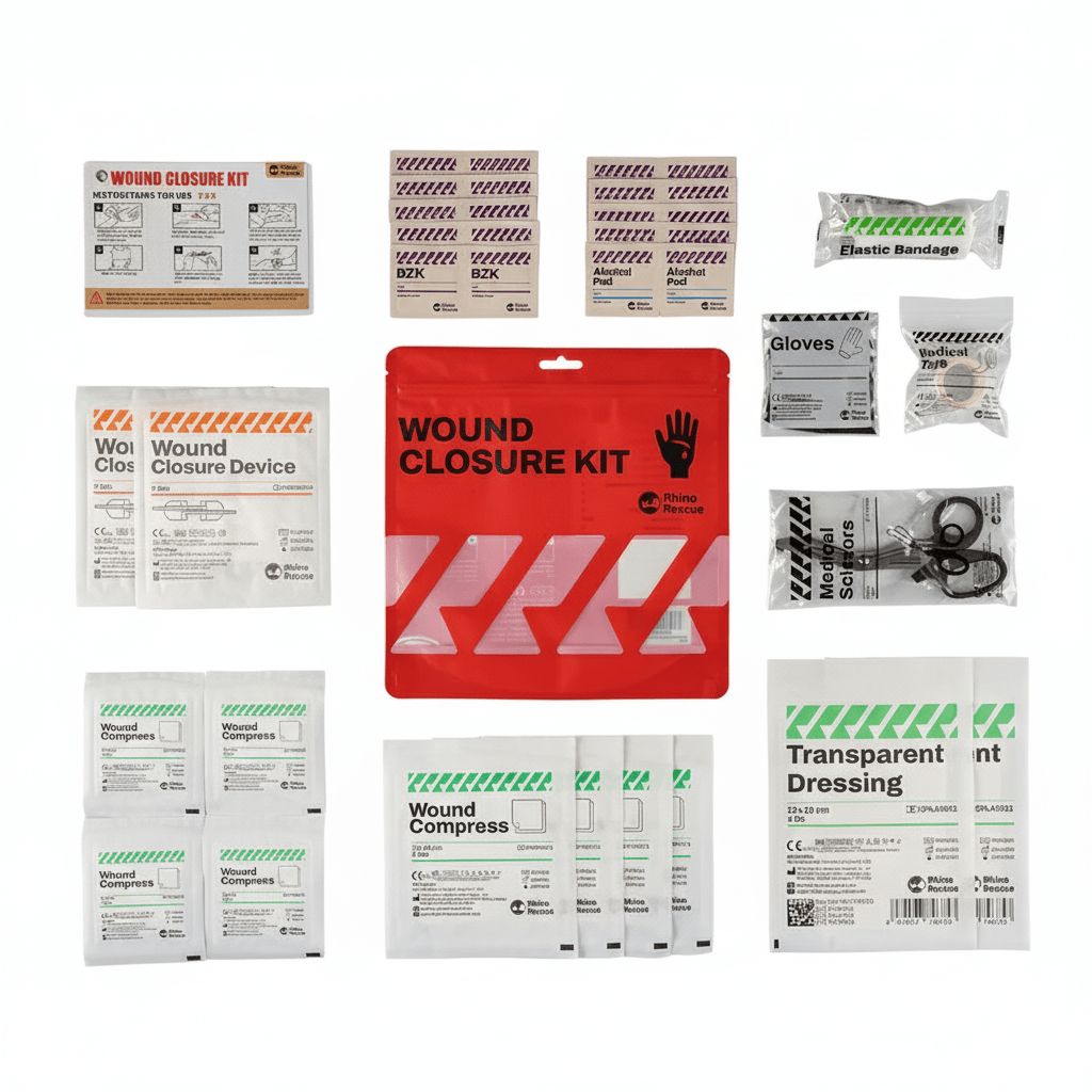 RHINO RESCUE Wound Closure Kit - Rhino Global Store